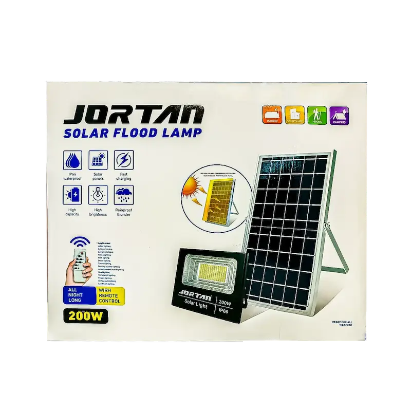 200w-jortan-liviano (1) Reflector con panel solar 200w liviano JORTAN - Imagen 1