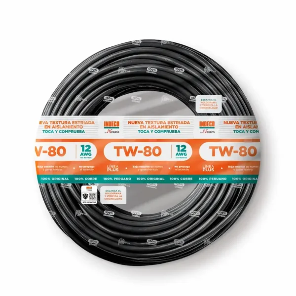 Cable indeco #12 tw-80