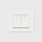 Interruptor doble blanco - GAUYOU