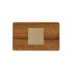 Interruptor simple madera