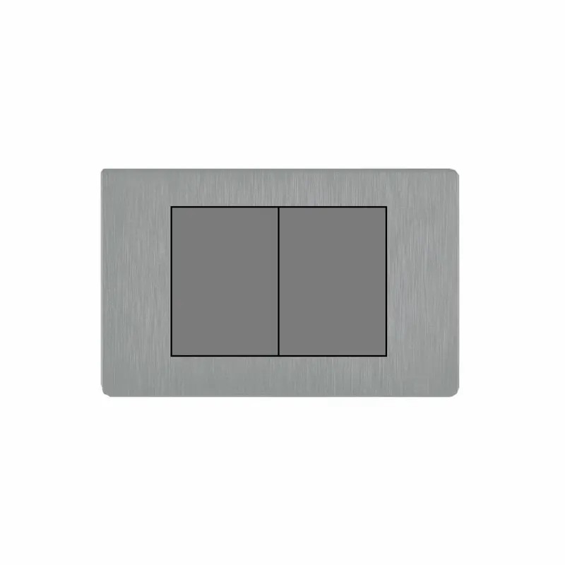 interurptor-doble Interruptor doble acero - GAOYOU - Imagen 1