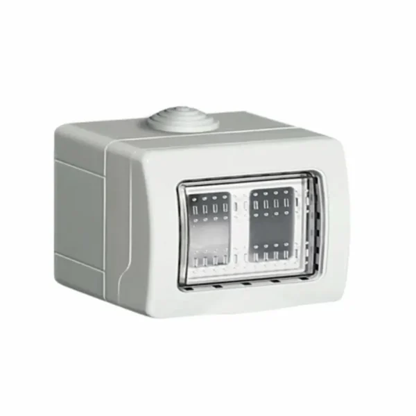 Caja doble tomacorrienteIDROBOX bticino